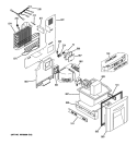 Part Location Diagram of WR14X10190 GE GASKET