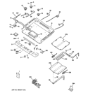 Part Location Diagram of 49-85131 GE PM USE & CARE MANUAL