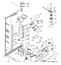 FRESH FOOD SECTION Diagram and Parts List for PSCS3RGXCFSS  General Electric Refrigerator