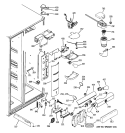 FRESH FOOD SECTION Diagram and Parts List for PSSS9RGXCCSS  General Electric Refrigerator