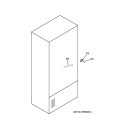 WATER SYSTEM Diagram and Parts List for PFS22MBWBBB  General Electric Refrigerator