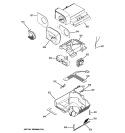 CUSTOM COOL Diagram and Parts List for PJE25PGTIFSV  General Electric Refrigerator