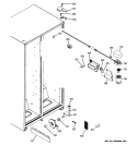 FRESH FOOD SECTION Diagram and Parts List for HSS22GFTGWW  Hotpoint Refrigerator