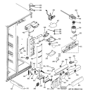 FRESH FOOD SECTION Diagram and Parts List for HSK29MGWHCCC  Hotpoint Refrigerator