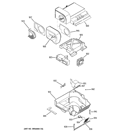 CUSTOM COOL Diagram and Parts List for GSF25LGWACC  General Electric Refrigerator