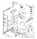 FRESH FOOD SECTION Diagram and Parts List for ZCE23NGTAFNB  General Electric Refrigerator