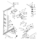 FRESH FOOD SECTION Diagram and Parts List for GSHL6PHXBELS  General Electric Refrigerator