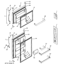 DOORS Diagram and Parts List for DTL18ICSXRSS  General Electric Refrigerator