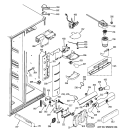 FRESH FOOD SECTION Diagram and Parts List for ZCE23SGTISS  General Electric Refrigerator