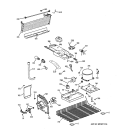 UNIT PARTS Diagram and Parts List for GTS18CBSARBB  General Electric Refrigerator