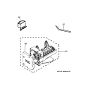 ICE MAKER Diagram and Parts List for GTS18CCSBRBB  General Electric Refrigerator