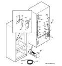 WATER SYSTEM Diagram and Parts List for PDS22SISCLSS  General Electric Refrigerator