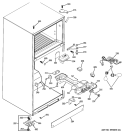 FRESH FOOD SECTION Diagram and Parts List for HTS18IBSXLBB  Hotpoint Refrigerator