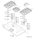 Part Location Diagram of 31-10713 GE INSTRUCTION INSTALL