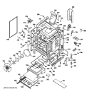 Part Location Diagram of WB34K10099 GE COVER MOTOR