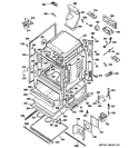 Part Location Diagram of WB38K10022 GE DIFFUSER VENT