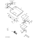GAS & BURNER PARTS Diagram and Parts List for JGBP35GXM3WW  General Electric Range