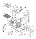 BODY PARTS Diagram and Parts List for JDS28DN1WW  General Electric Range