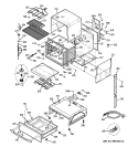 BODY PARTS Diagram and Parts List for JCS968SK5SS  General Electric Range