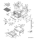 BODY PARTS Diagram and Parts List for JSP39SN1SS  General Electric Range