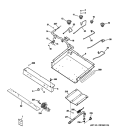 GAS & BURNER PARTS Diagram and Parts List for JGBS80SEM2SS  General Electric Range