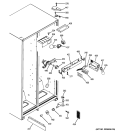 FRESH FOOD SECTION Diagram and Parts List for GSE20IBTJFBB  General Electric Refrigerator
