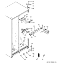 FRESH FOOD SECTION Diagram and Parts List for GSS20DBTJWW  General Electric Refrigerator