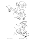 CUSTOM COOL Diagram and Parts List for PCF25PGWCBB  General Electric Refrigerator