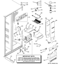 FRESH FOOD SECTION Diagram and Parts List for PSC25NSTBSS  General Electric Refrigerator