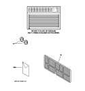 ROOM AIR CONDITIONER Diagram and Parts List for AES05LMS1  General Electric Air Conditioner