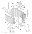 SEALED SYSTEM & COMPONENTS Diagram and Parts List for AJES09DCCM2  General Electric Air Conditioner