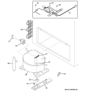 UNIT PARTS Diagram and Parts List for FCM20SUCWW  General Electric Freezer