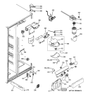 FRESH FOOD SECTION Diagram and Parts List for GSHS3KGXCCSS  General Electric Refrigerator