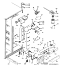 FRESH FOOD SECTION Diagram and Parts List for PSSS3RGXCSS  General Electric Refrigerator
