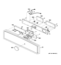 Part Location Diagram of WB27X11049 GE PCB Assembly SUB