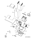 RANGE HOOD Diagram and Parts List for PV976N1SS  General Electric Range Hood