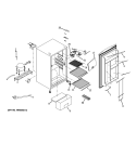 REFRIGERATOR Diagram and Parts List for WMR04BAVABB  General Electric Refrigerator