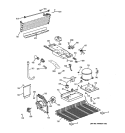 UNIT PARTS Diagram and Parts List for GTS18ECTBRBB  General Electric Refrigerator
