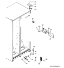 FRESH FOOD SECTION Diagram and Parts List for GSS20IETDWW  General Electric Refrigerator
