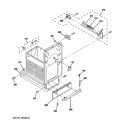 CONTAINER PARTS Diagram and Parts List for ZCGP150PII-00  General Electric Trash Compactor
