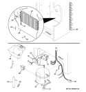 UNIT PARTS Diagram and Parts List for FUF17DTFRWH  General Electric Freezer