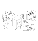 REFRIGERATOR Diagram and Parts List for GMR02BAVABB  General Electric Refrigerator