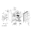 REFRIGERATOR Diagram and Parts List for GMR04AAVAWW  General Electric Refrigerator