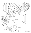 DOOR & DRUM PARTS Diagram and Parts List for WSM2780HBWWW  General Electric Washer Dryer Combo