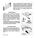 EVAPORATOR INSTRUCTIONS Diagram and Parts List for PTE25SBTJRBS  General Electric Refrigerator