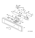 CONTROLLER PARTS Diagram and Parts List for ZSC1201NSS01  General Electric Microwave