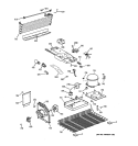 UNIT PARTS Diagram and Parts List for CTS17RBSDRWW  General Electric Refrigerator