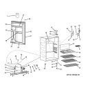 REFRIGERATOR Diagram and Parts List for GMR04BANEBB  General Electric Refrigerator