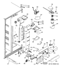 FRESH FOOD SECTION Diagram and Parts List for PIE23VGXAFSV  General Electric Refrigerator