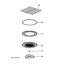 INTERIOR PARTS 2 Diagram and Parts List for ZSC2200NWW01  General Electric Microwave